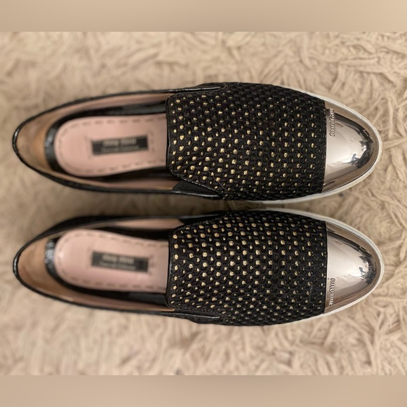 Miu Miu Slip On Sneakers Special Edition - Picture 3 of 9
